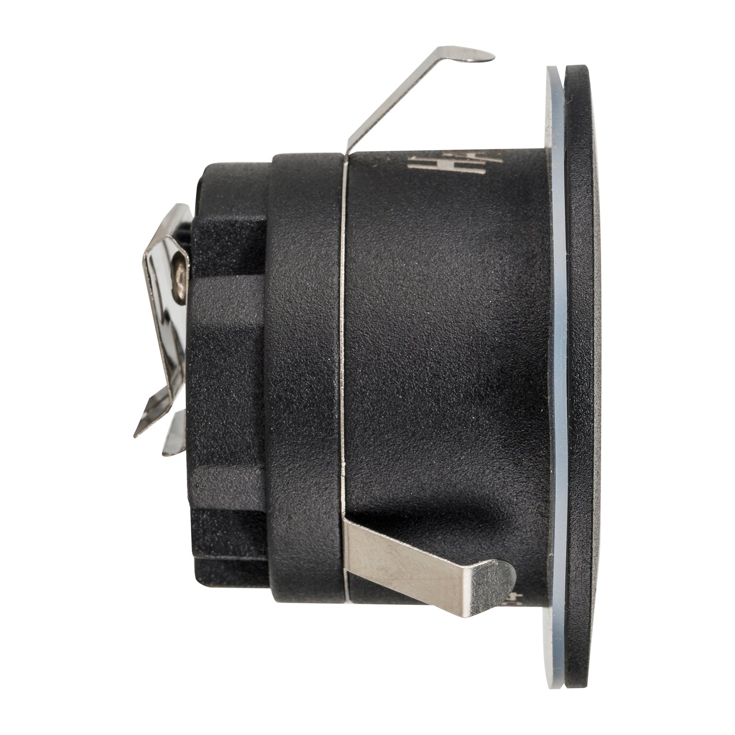 HCP-2222302 - Black Round Recessed 3w LED Triac Dimmable Step Light