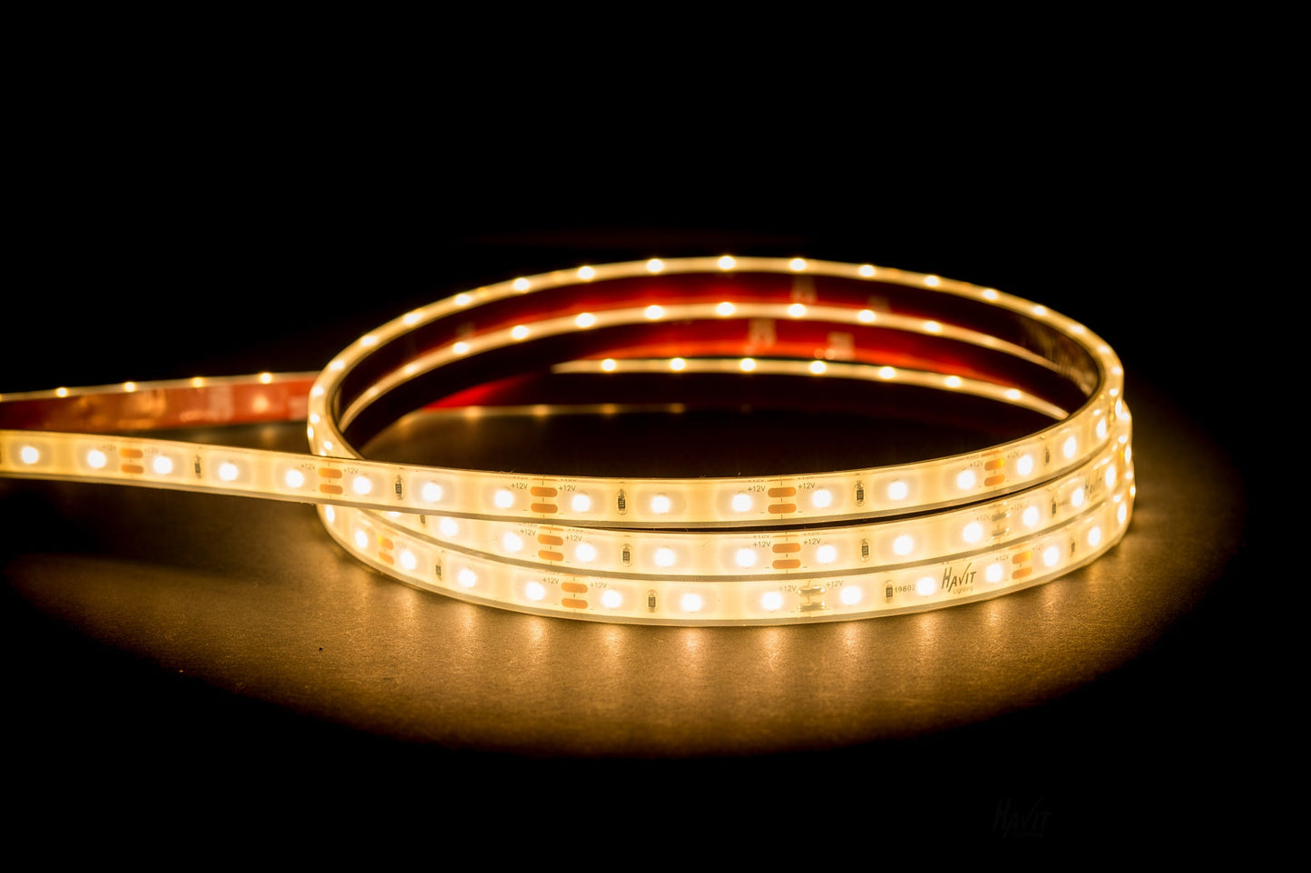 HV9723-IP67-60-3K - 4.8w IP67 LED Strip 3000k - 10m Roll
