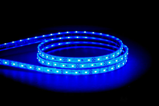 HV9723-IP67-60-B - 4.8w IP67 LED Strip Blue - 10m Roll