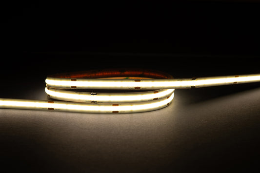 HV9760-IP20-512-4K  - 15w IP20 12v DC 4000K COB Dotless LED Strip - 40m Roll