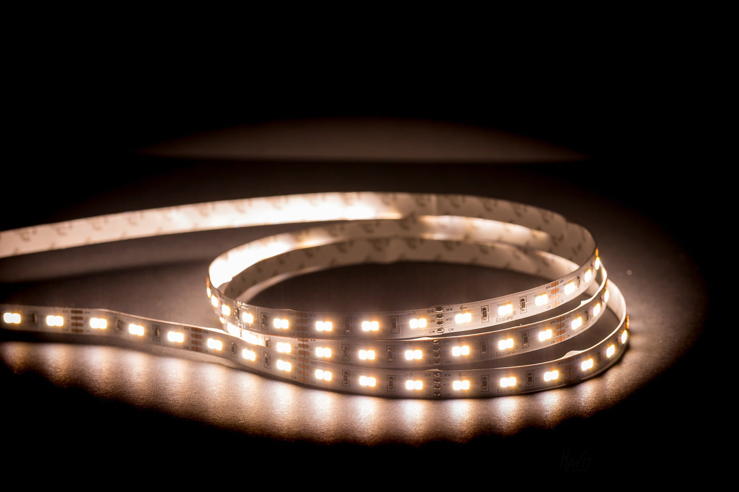 HV9783-IP20-120-CT - 14.4w IP20 CT (Colour Temp) LED Strip 3000k + 5500K - 20m Roll