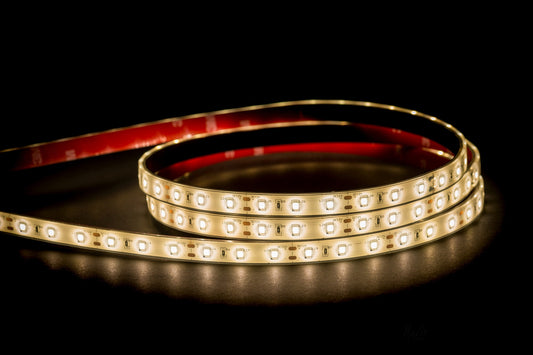 HV9783-IP67-60-4K - 14.4w 12v DC IP67 LED Strip 4000k - 10m Roll