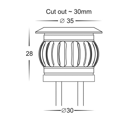 HV2827 - Uton Polycarbonate Deck Light Kits