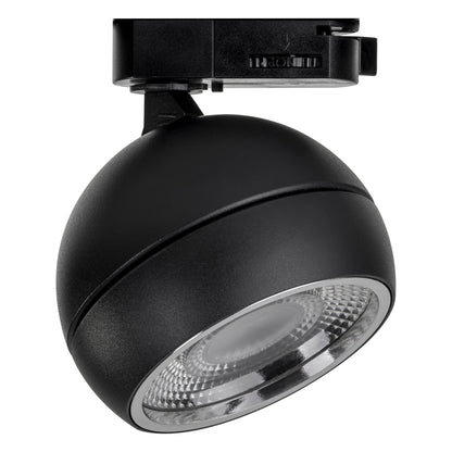 HCP-1020911 - Ondo Three Circuit 6w or 9w Tri Colour Dimmable Black Track Head