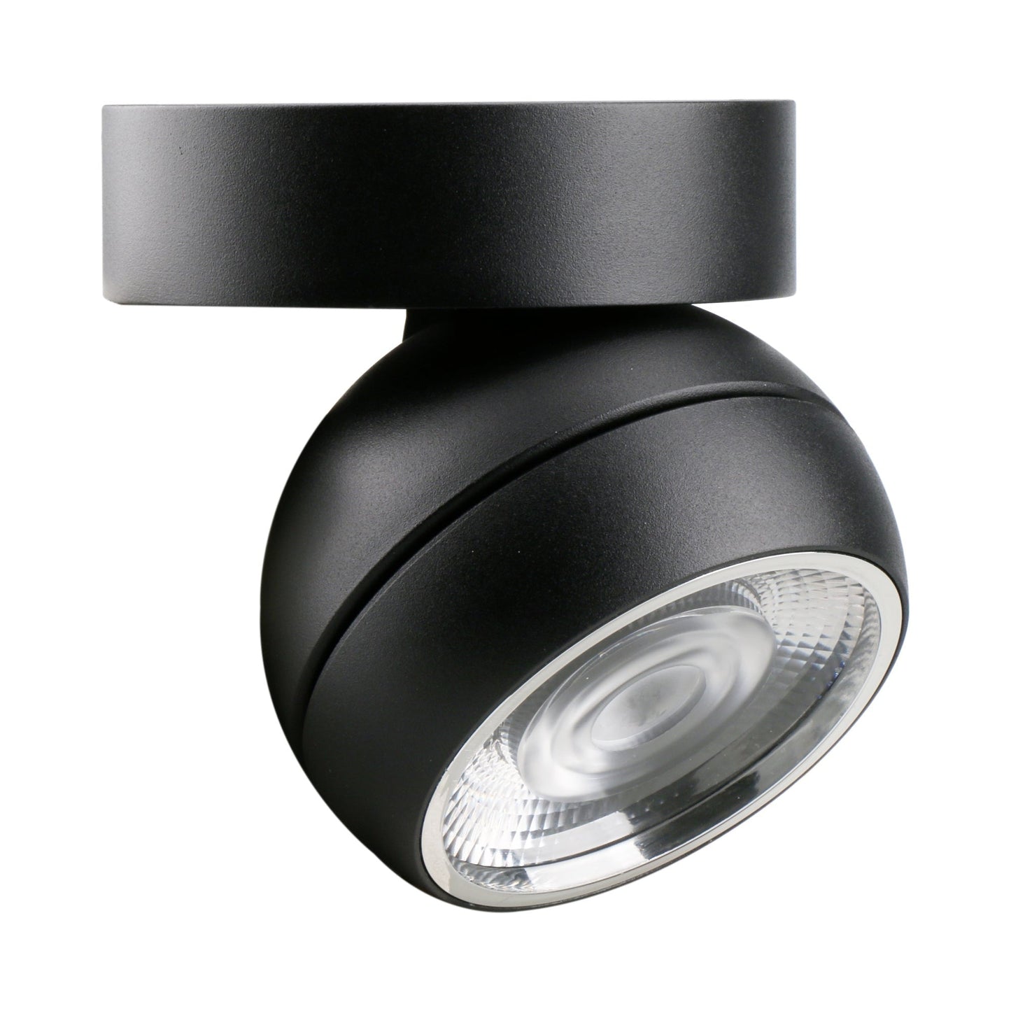 HCP-1020931 - Ondo 6w or 9w Tri Colour Dimmable Black Surface Mounted Spot Light