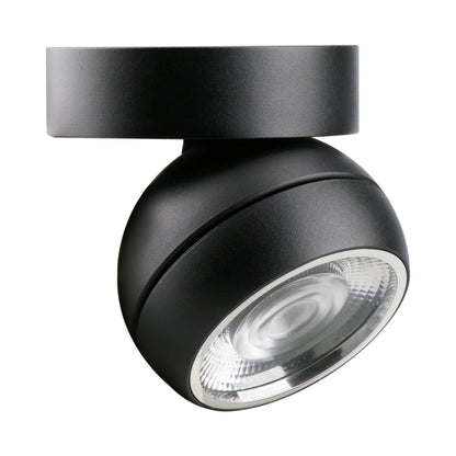 HCP-1020931 - Ondo 6w or 9w Tri Colour Dimmable Black Surface Mounted Spot Light