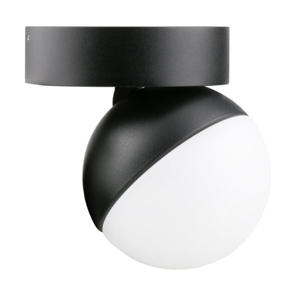 HCP-1020933 - Ondo 6w or 9w Tri Colour Dimmable Black Surface Mounted Spot Light