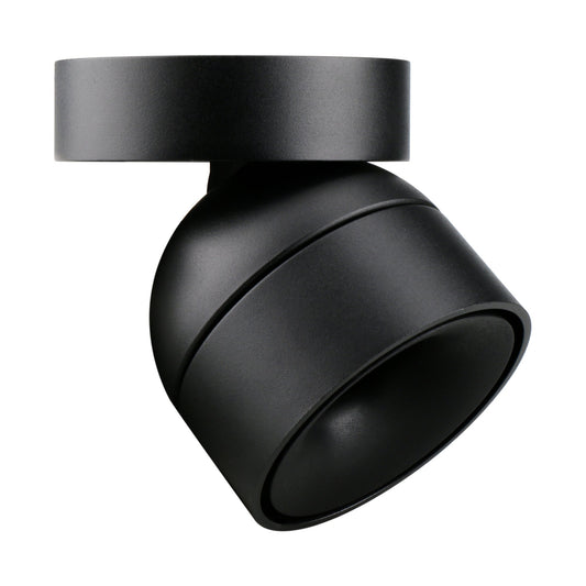 HCP-1020934 - Ondo 6w or 9w Tri Colour Dimmable Black Surface Mounted Spot Light