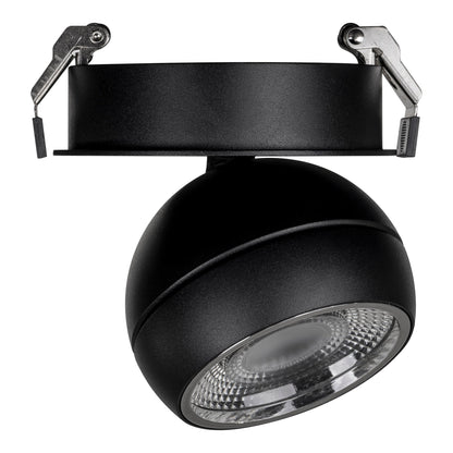 HCP-1020961 - Ondo 6w or 9w Tri Colour Dimmable Black Recessed Spot Light