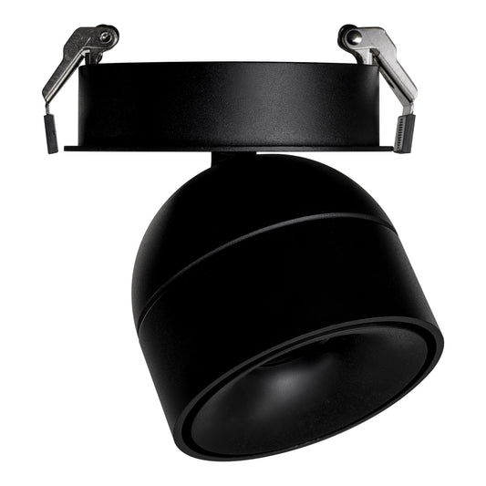 HCP-1020964 - Ondo 6w or 9w Tri Colour Dimmable Black Recessed Spot Light