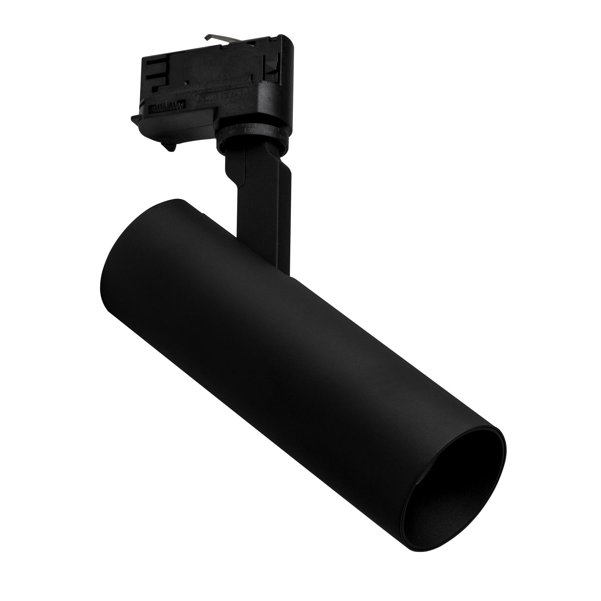 HCP Black Three Circuit 25W Dimmable Track Heads