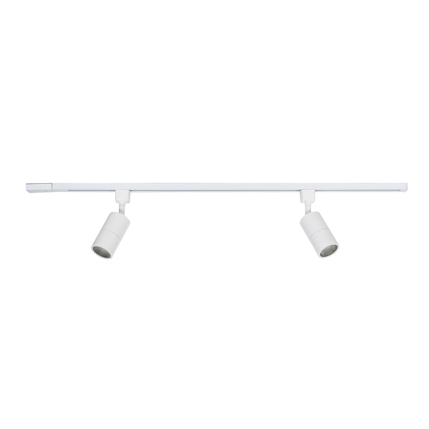 HCP-1031002 - White Single Circuit 2 Light 9in1 Track Light Kit