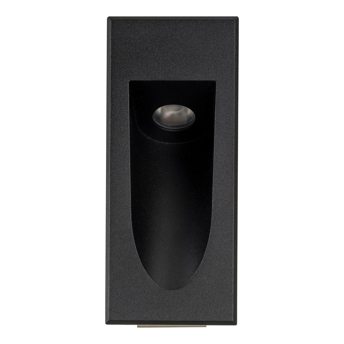 HCP-2220302 - Black Rectangle Recessed 3w LED Triac Dimmable Step Light