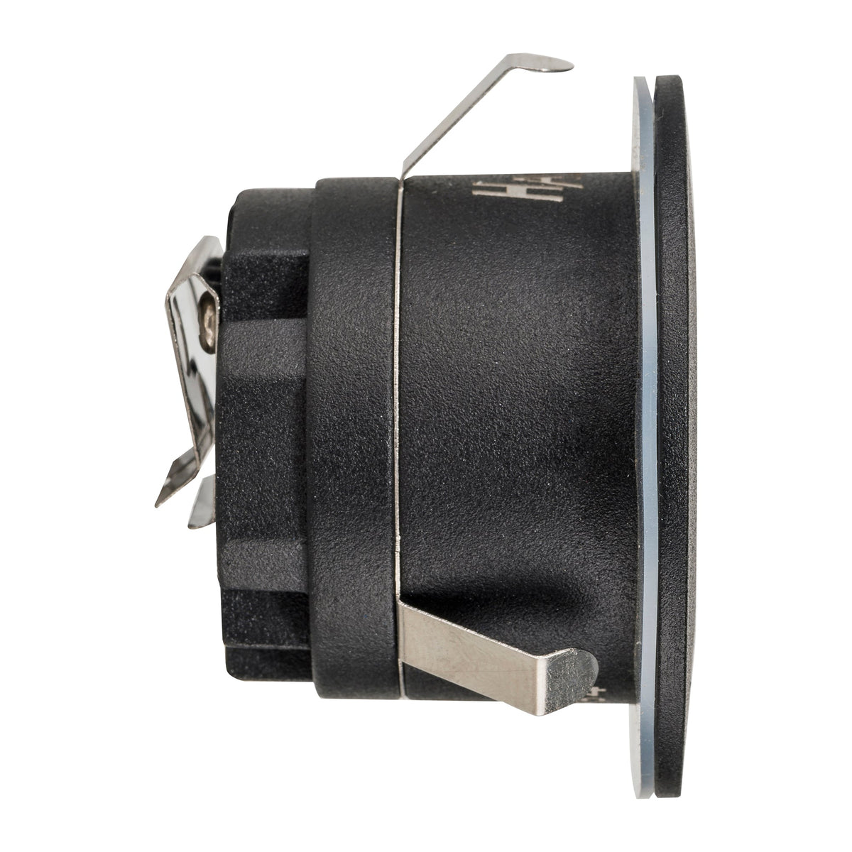 HCP-2221302 - Black Round Recessed 3w LED Triac Dimmable Step Light