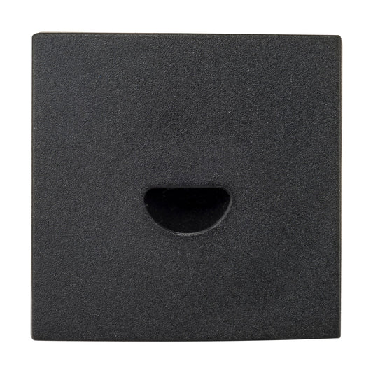HCP-2223302 - Black Square Recessed 3w LED Triac Dimmable Step Light