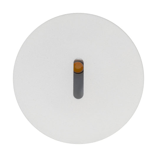 HCP-2232302 - White Round Recessed 3w LED Triac Dimmable Step Light