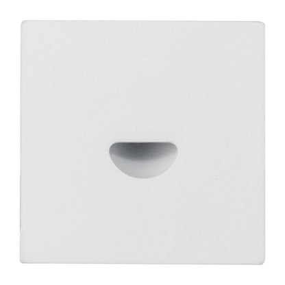 HCP-2233302 - White Square Recessed 3w LED Triac Dimmable Step Light