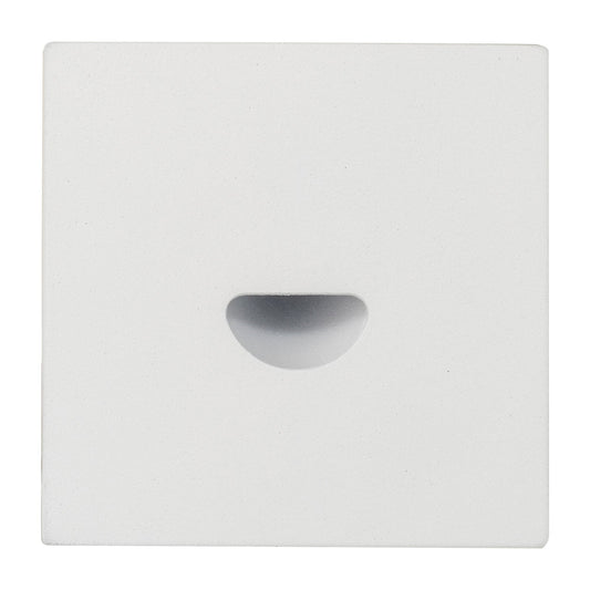 HCP-2233302 - White Square Recessed 3w LED Triac Dimmable Step Light