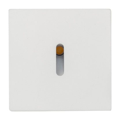 HCP-2234332 / HCP-2234342 / HCP-2234352 - White Square Recessed 3w LED Triac Dimmable Step Light