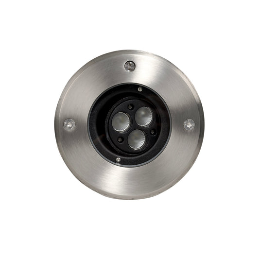 HCP-251043 / HCP-251044 / HCP-251045 - 4.5W 316 Stainless Steel Adjustable Inground Light