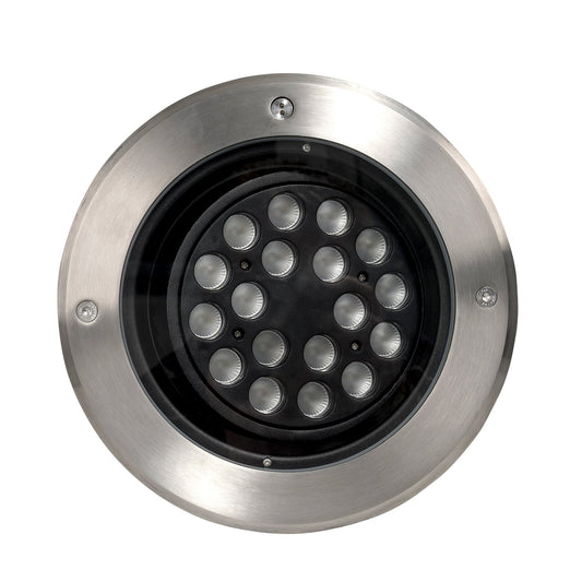 HCP-251273 / HCP-251274 / HCP-251275 - 27W 316 Stainless Steel Adjustable Inground Light