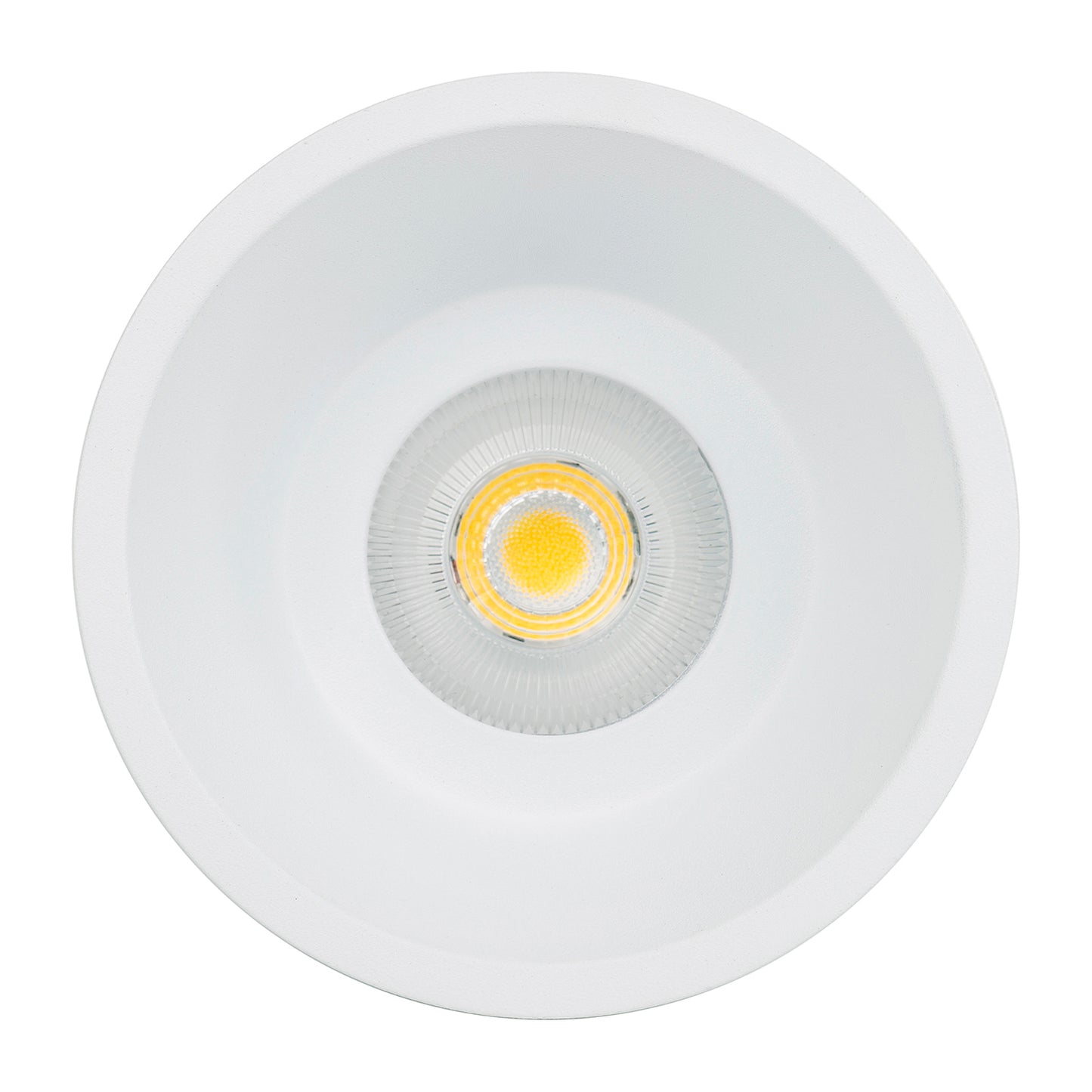 HCP-81380409 - White Deep Fixed 9w TRI Colour Recessed Triac Dimmable LED Downlight
