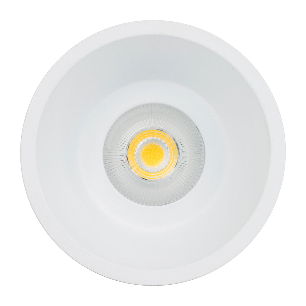 HCP-81380409 - Aluminium White Deep Fixed 9w TRI Colour Recessed Triac ...