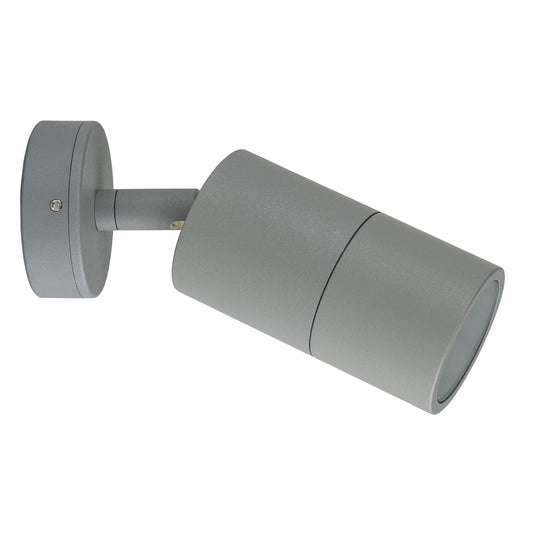 HVCL1245W - Tivah Silver TRI Colour Single Adjustable Wall Pillar Lights