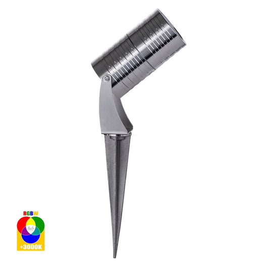 HV1462RGBW-SS316 - Nova 316 Stainless Steel RGBW 5w LED Garden Spike Light