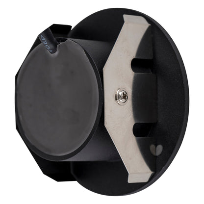 HV3205C-BLK - Reces Black Round Recessed LED Step Light