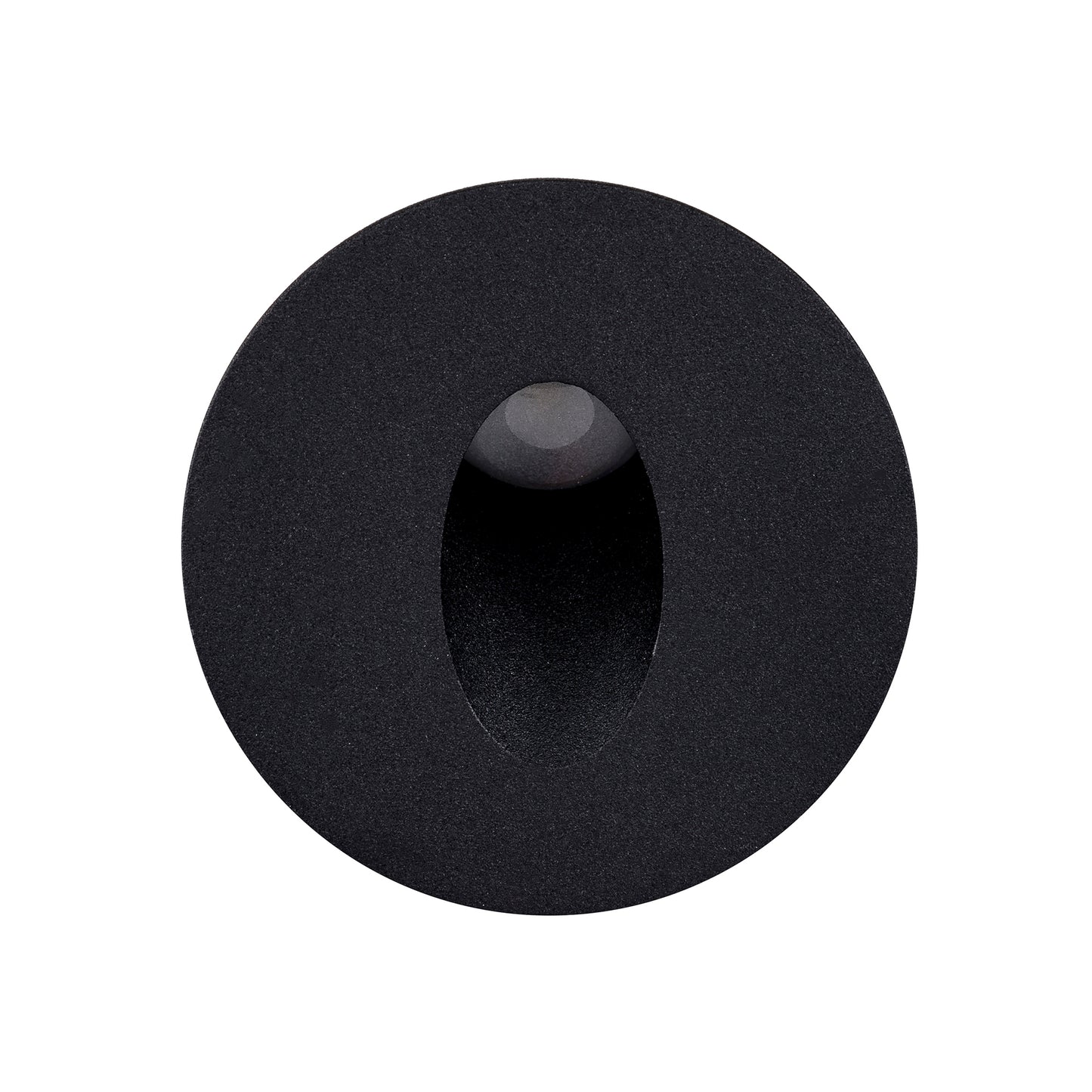 HV3206-BLK - Mini Reces Black Round Recessed LED Step Light