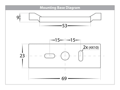 HV3289-BR - Stylez Solid Brass Up & Down LED Wall Light