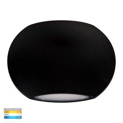 HV35021T-BLK - Cara Black Up & Down Wall Light