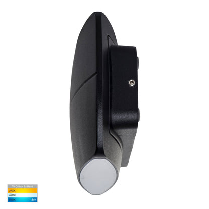 HV35022T-BLK - Cara Black Up & Down LED Wall Light