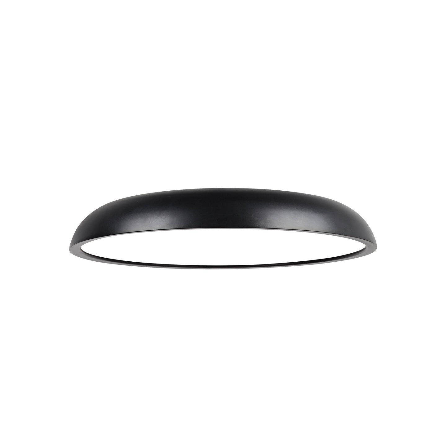 HV5896T-BLK - Black 600mm Round Pendant Light 80w