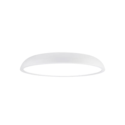 HV5896T-WHT - White 600mm Round Pendant Light 80w