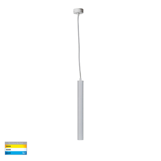 HV5898T-WHT-ND - Henger White 6w Cylinder LED Pendant