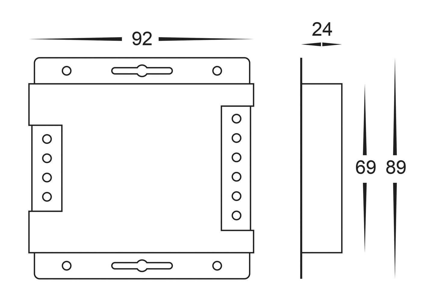 HVCL200 - 3 Channel LED strip repeater