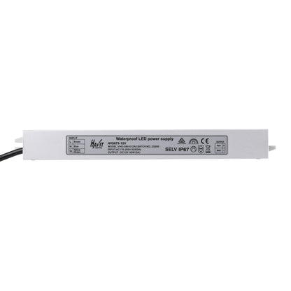 HV9673-12V - 60w 12v DC IP67 Weatherproof LED Driver with Flex & Plug