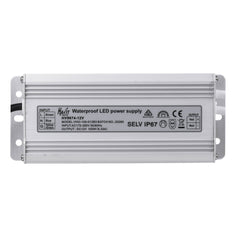 HV9674-12V - 100w 12v DC IP67 Weatherproof LED Driver with Flex & Plug