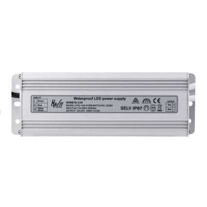 HV9675-24V - 150w 24v DC IP67 Weatherproof LED Driver with Flex & Plug