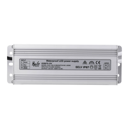 HV9675-12V - 150w 12v DC IP67 Weatherproof LED Driver with Flex & Plug