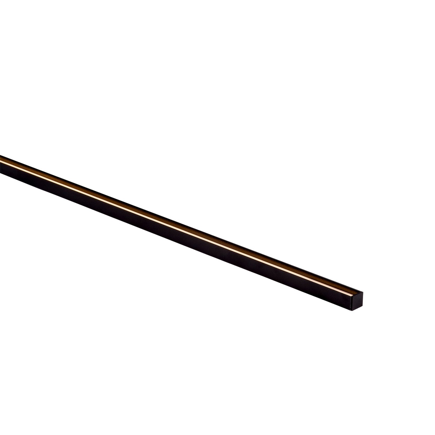 HV9693-1615-BLK-3M - 3 Metre Length Shallow Black Square Aluminium Profile