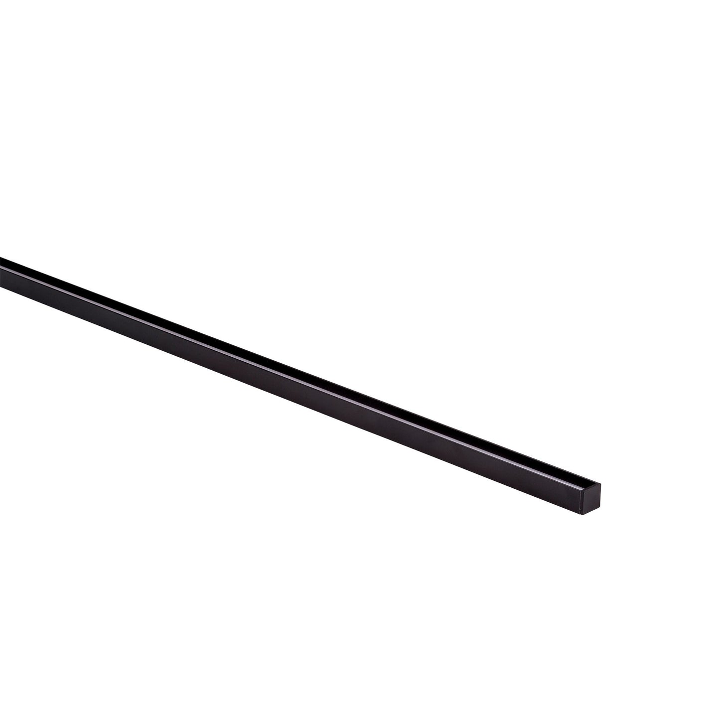 HV9693-1615-BLK-3M - 3 Metre Length Shallow Black Square Aluminium Profile