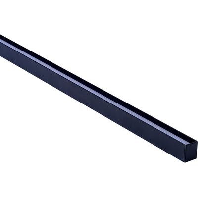 HV9693-2025-BLK-3M - 3 Metre Length Surface Mounted Black Aluminium Profile