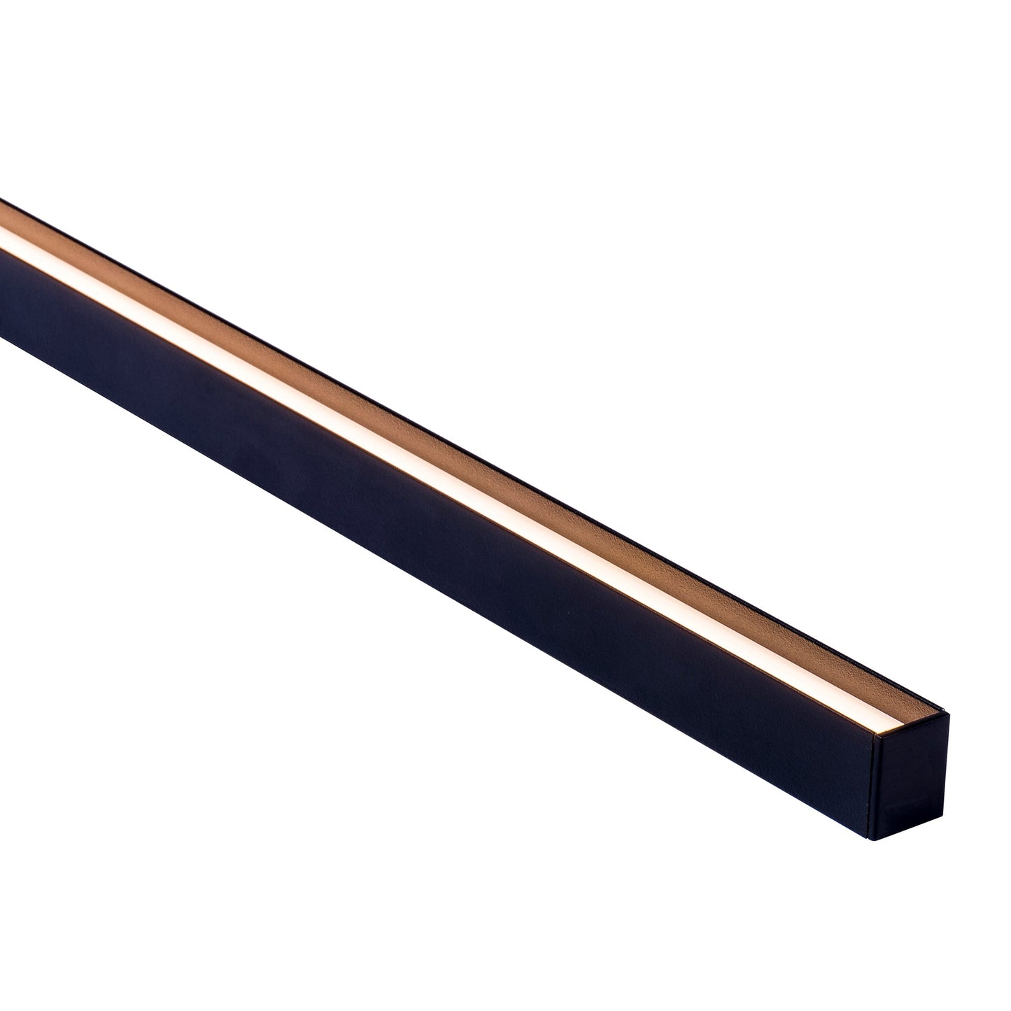 HV9693-2025-BLK-3M - 3 Metre Length Surface Mounted Black Aluminium Profile