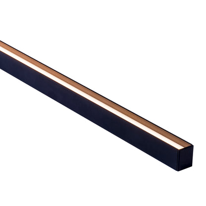 HV9693-2025-BLK-3M - 3 Metre Length Surface Mounted Black Aluminium Profile