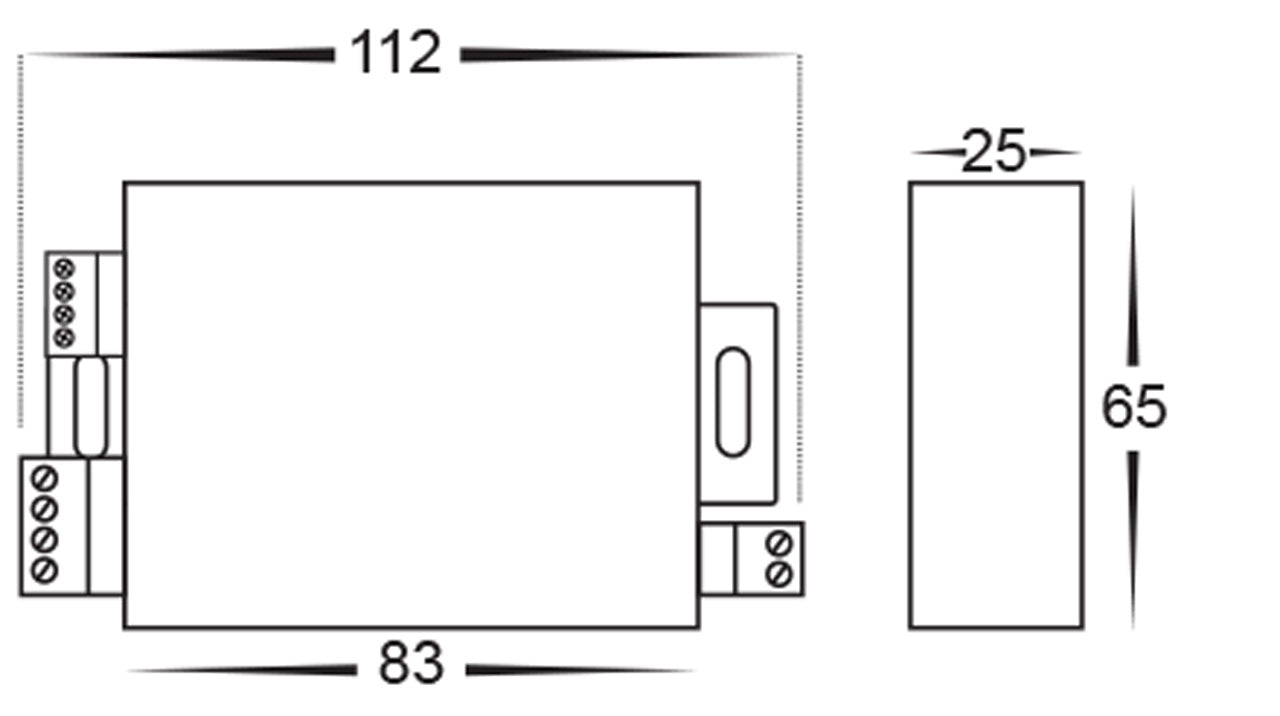 HVCL300 - 3 Channel LED strip repeater