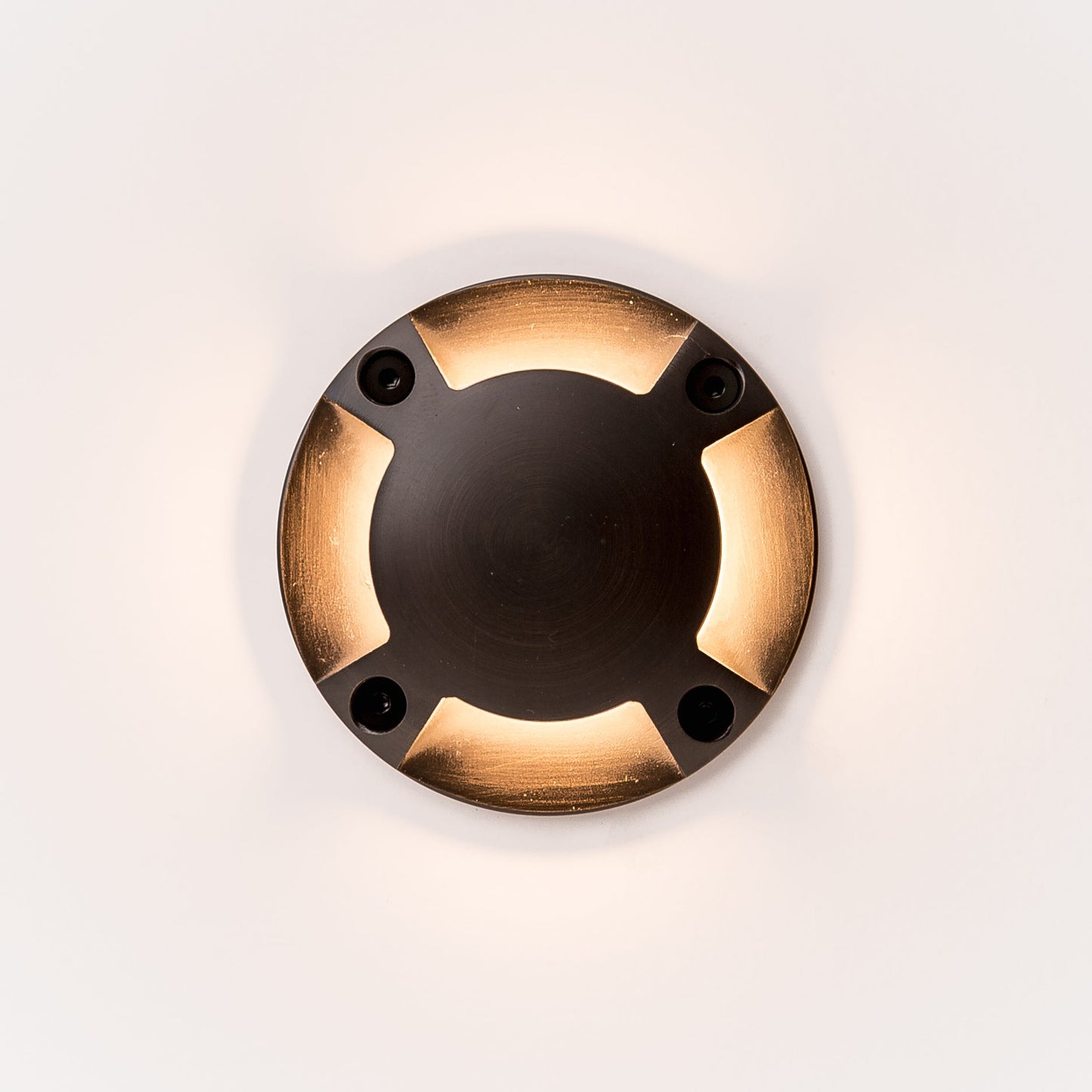 HCP-276423 / HCP-276424 / HCP-276425 - 1.5w Four Way Antique Brass Directional Deck Lights