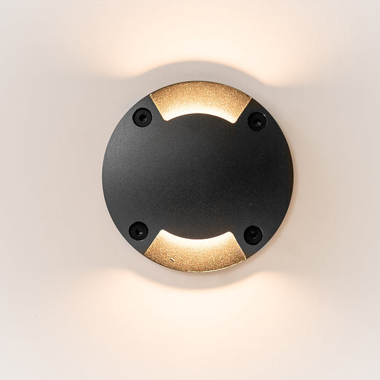 HCP-272223 / HCP-272224 / HCP-272225 - 1.5w Two Way Stainless Black Directional Deck Lights